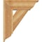 Ekena Millwork Traditional Traditional Rough Sawn Bracket w/ Offset Brace, Western Red Cedar, 8"W x 22"D x 26"H BKT0806X22X26TRA01RWR - alternate 3